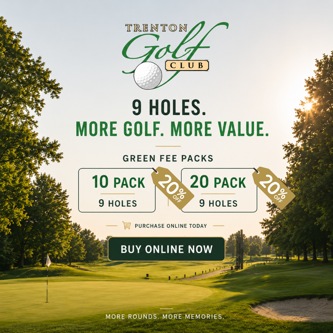 Trenton Golf Midseason game packs 20%